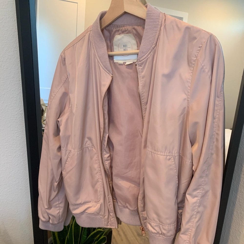 Anthropologie Lightweight Bomber Jacket